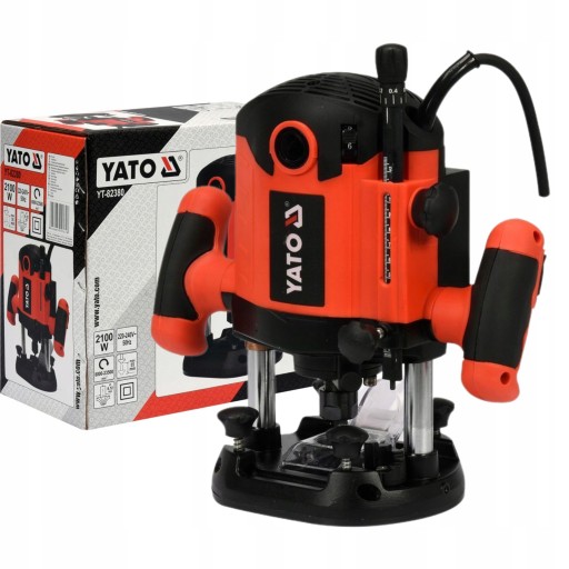 ФРЕЗЕРНИЙ ВЕРСТАТ YATO ЕЛЕКТРИЧНИЙ ДЛЯ ДЕРЕВОРІЗІВ 8, 12ММ 2100W