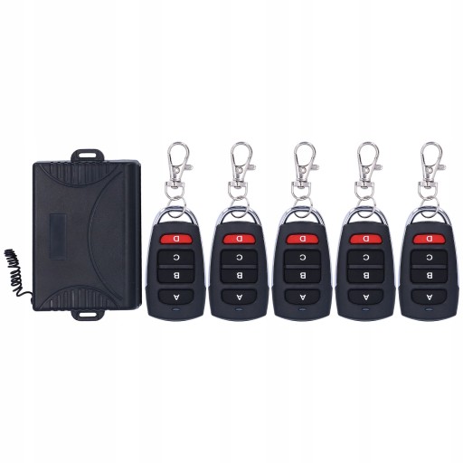 1610210083911 - 433 Мгц 4-канальний пульт дистанційного керування гаражними дверима