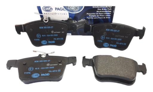 8DB 355 - Колодки задні GOLF 8 T-ROC Touran LEON KAROQ AUDI A3