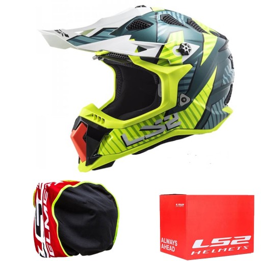 ШЛЕМ ENDURO LS2 MX700 SUBVERTER CROSS 3XL