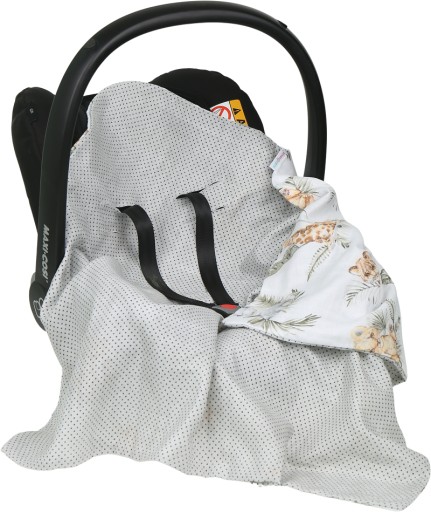 МУСЛІНОВА КОВДРА BABYMAM КОВДРА ПЕРЕНОСКА