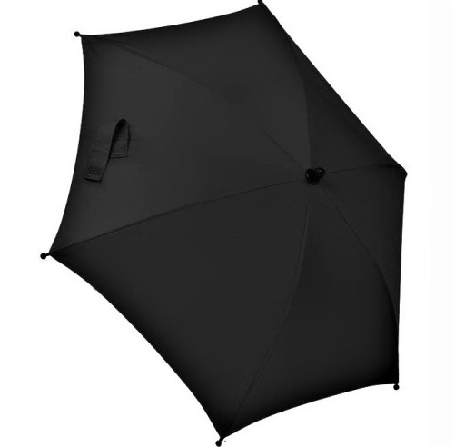 Парасолька до коляски, 70 см, чорний
