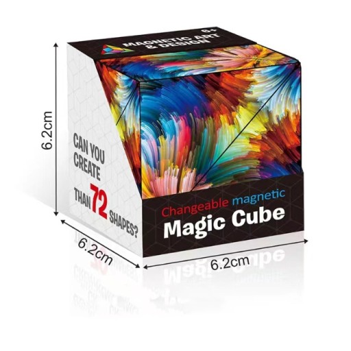 Magnetic Magic Cube Fidget Antistres Cube