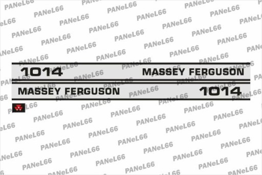 MF1014v1 - Набор наклеек MASSEY FERGUSON 1014-Вариант 1