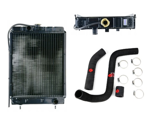 42293023 50007400U - 4-РЯДНЫЙ МЕДНЫЙ КУЛЕР ДЛЯ ВОДЫ C-330 + ПРОВОДА