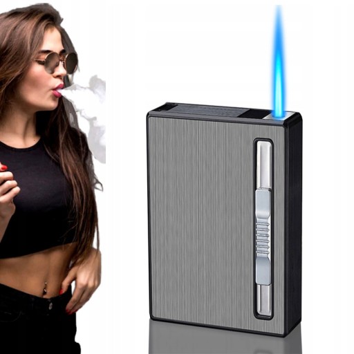 СИГАРЕТНИЦЯ ПОРСИГАРЕЧКА ЗАПИРУВАЛЬНИК 2 В 1