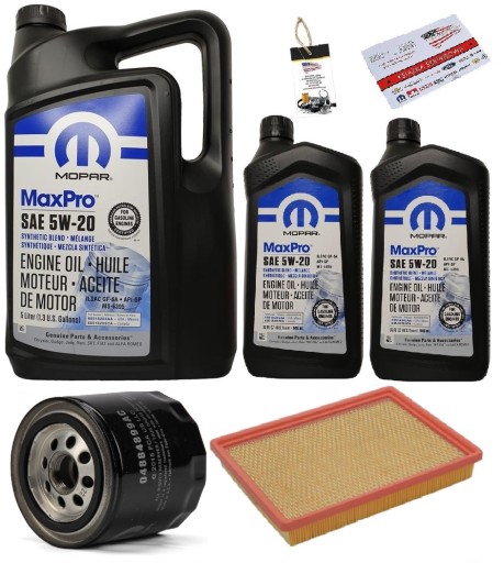 MOPAR 5W20 + ФІЛЬТРИ JEEP GRAND CHEROKEE 5.7 2010 р.в.