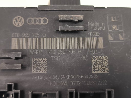 module door 8T0959795Q AUDI A5 QUATTRO