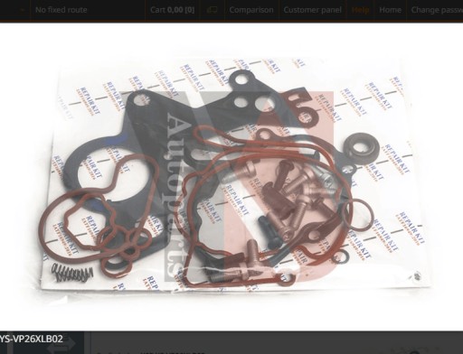 YS-VP26XLB02 - РЕМКОМПЛЕКТ ВАКУУМНОГО НАСОСА