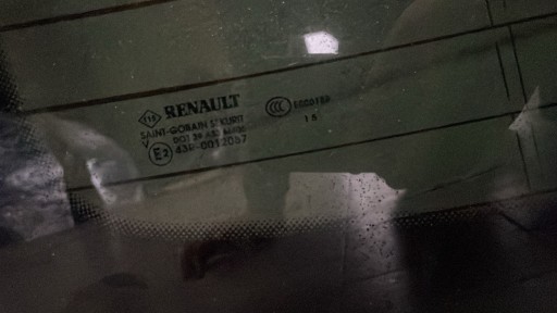 prozor stražnji dio stražnja GRZANA RENAULT TALISMAN SEDAN 2015r.