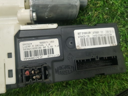 ELE mechanism windows left front RENAULT LAGUNA 3 807010002R