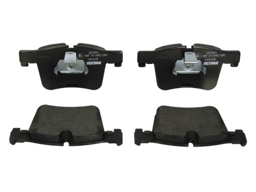 Textar 2519901 Комплект гальмівних колодок, гальма