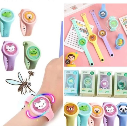 СИЛІКОНОВИЙ СВІТЛОДІОДНИЙ ДИТЯЧИЙ ДИТЯЧИЙ РУЧОК МОСКІТ 5 ШТ