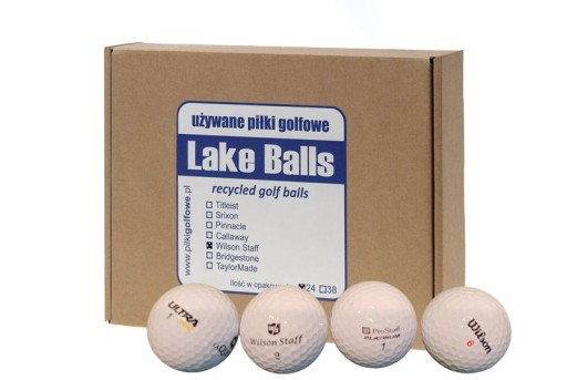 М'яч для гольфу Wilson Staff Lakeballs 24 шт.