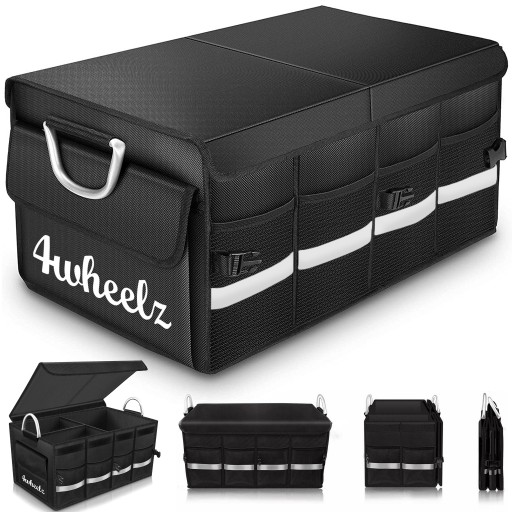 АВТОМОБИЛЬНЫЙ ОРГАНАЙЗЕР ДЛЯ БАГАЖНИКА, СУМКА НА ЛИПУЧКЕ XL