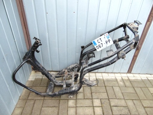 Yamaha MAJESTY 125 рамка документы 06r.