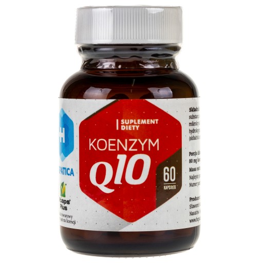 Koenzým Q10 vysoká dávka 80mg 60 kapsúl HEPATICA Výživový doplnok