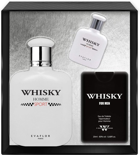 WHISKY TROJDIELNA SADA HOMME SPORT