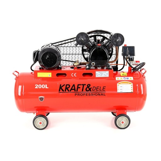 КОМПРЕСОР 200Л КОМПРЕСОР 5.7HP 690л/хв НАБІР МАСЛА