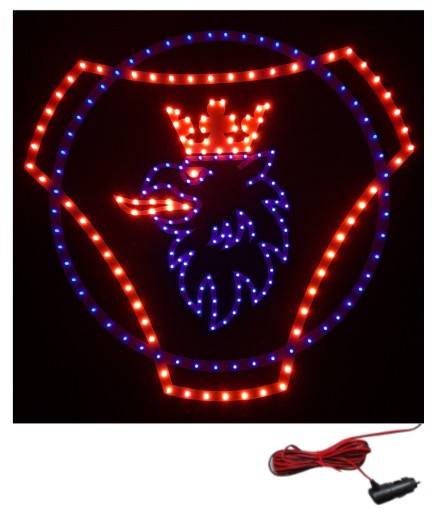 Світлодіодне табло SCANIA над станиною TIR LKW TLSC-02