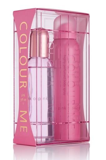 milton-lloyd colour me pink woda perfumowana 100 ml   zestaw  