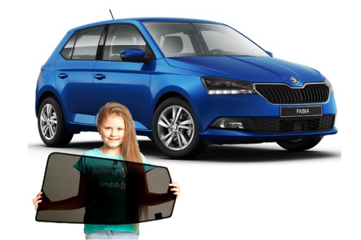 ШТОРКИ НА МАГНИТАХ SKODA FABIA 3 III ХЭТЧБЕК