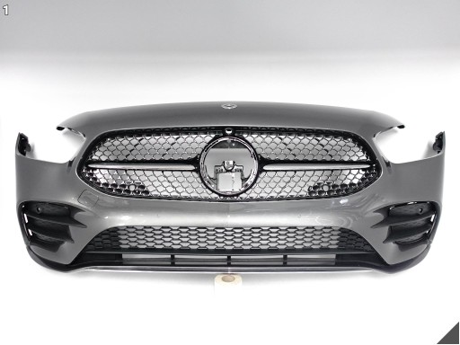 MERCEDES B-KLASA W247 AMG LIFT MOPF 23- bumper + grill + KRATKI front