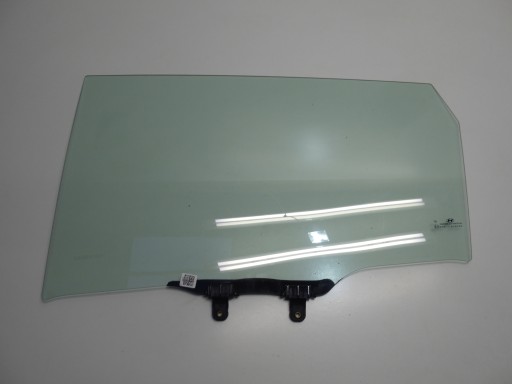 82413-1Y000 - HYUNDAI BAYON 2021 БОКОВОЕ СТЕКЛО ДВЕРИ ЛЕВЫЙ ЗАДНИЙ