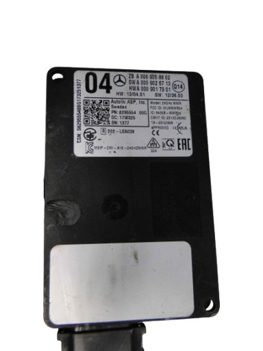 A0009058802 - MERCEDES GLE W166 166 радар ALKA в задний бампер