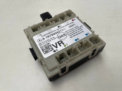 MERCEDES W213 X253 W205 W222 module control unit door A1679004211 !J