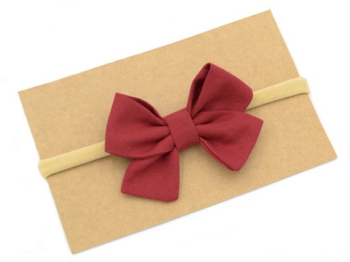 Класична пов'язка Fairy Bows, універсальна, червона