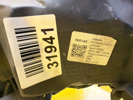 light left Subaru Legacy BN 6 VI Outback BS 5 V 15-18 Led