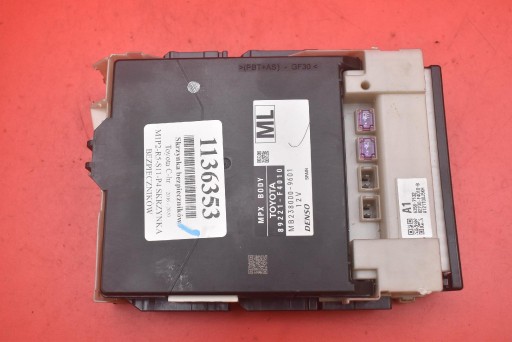 fuse box BSI 89221-F4010 TOYOTA C-HR 1 and 1.2 T 115 KM 16-20