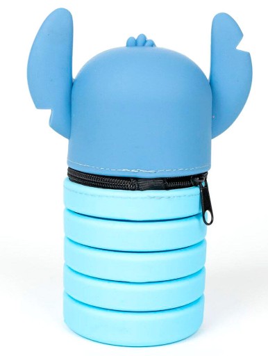 STITCH PIÓRNIK SASZETKA TUBA SKŁADANY PIONOWY 3D USZY STICH