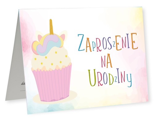 ЗАПРОШЕННЯ на день народження Річний торт 10 шт.
