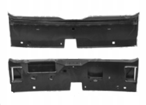 572390-J - PEUGEOT 206 ЗАДНИЙ РЕМЕНЬ ЗАДНЕГО УСИЛЕНИЯ ХЭТЧБЕК