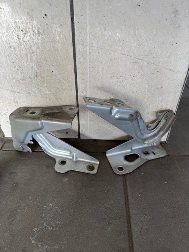 SEAT IBIZA IV bonnet hinges left right KOMPLET LS7Y silver