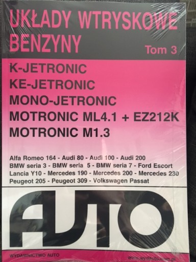 Системи вприскування K-Jetronic Mono-Jetronic Motronic