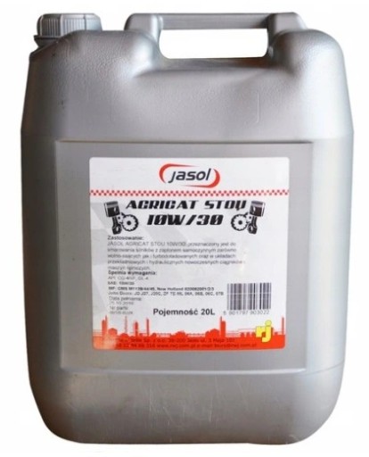 Масло AGRICAT STOU 10W30 JASŁO 20л.