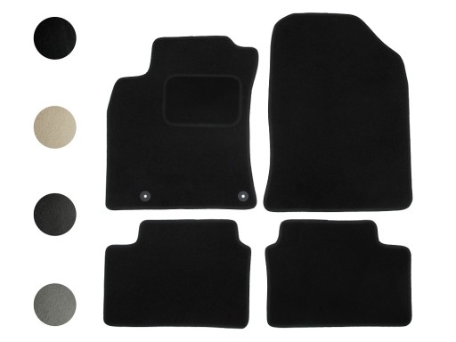 Kia Ceed III 2018-Велюрові килимки