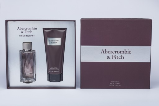 abercrombie & fitch first instinct man woda toaletowa 50 ml   zestaw 