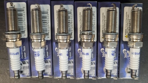 SP1031 - Свічка запалювання chrysler pacifica 300c 200 town&country 3.6 vvt 6 шт іридієві