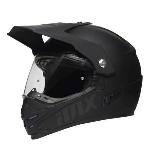 IMX MXT-01 PINLOCK READY MATT BLACK эндуро шлем