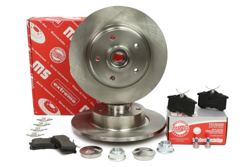 Диски колодки задний RENAULT FLUENCE (L3_)