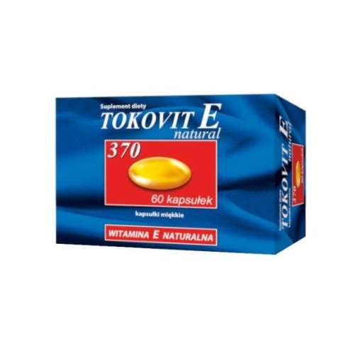 Tokovit E 370 Natural, 60 kaps vitamín E