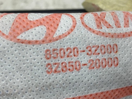 roof airbag POWIETRZNA airbag right 85020-3Z000 HYUNDAI I40 (2011-2014) KOMBI