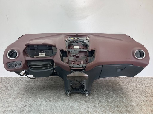 dashboard instrument panel console Ford Fiesta MK7 08- claret BORDO