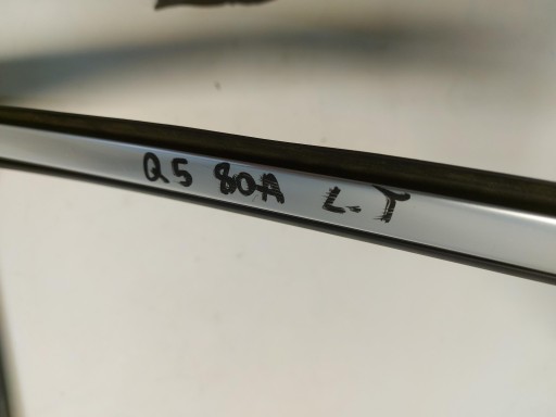Audi Q5 80A 45 TFSI gasket windows door left rear part