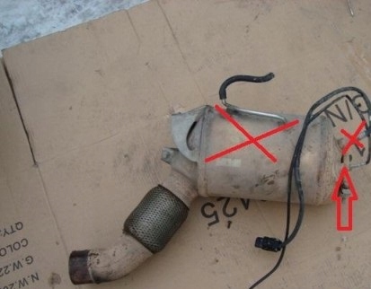 9337656 G12 - BMW X5 E70 Датчик каталізатора фільтра