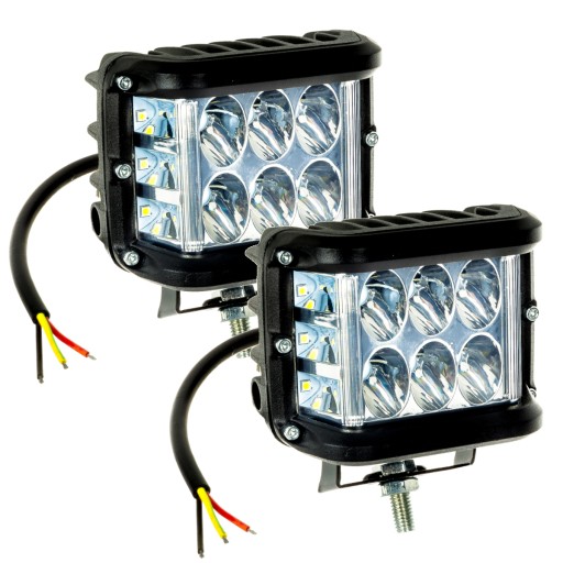 62904 - СВІТЛОДІОДНИЙ РОБОЧИЙ СВІТИЛЬНИК ПАНЕЛЬ КОМПЛЕКТ 2 ШТ 36W CUBE